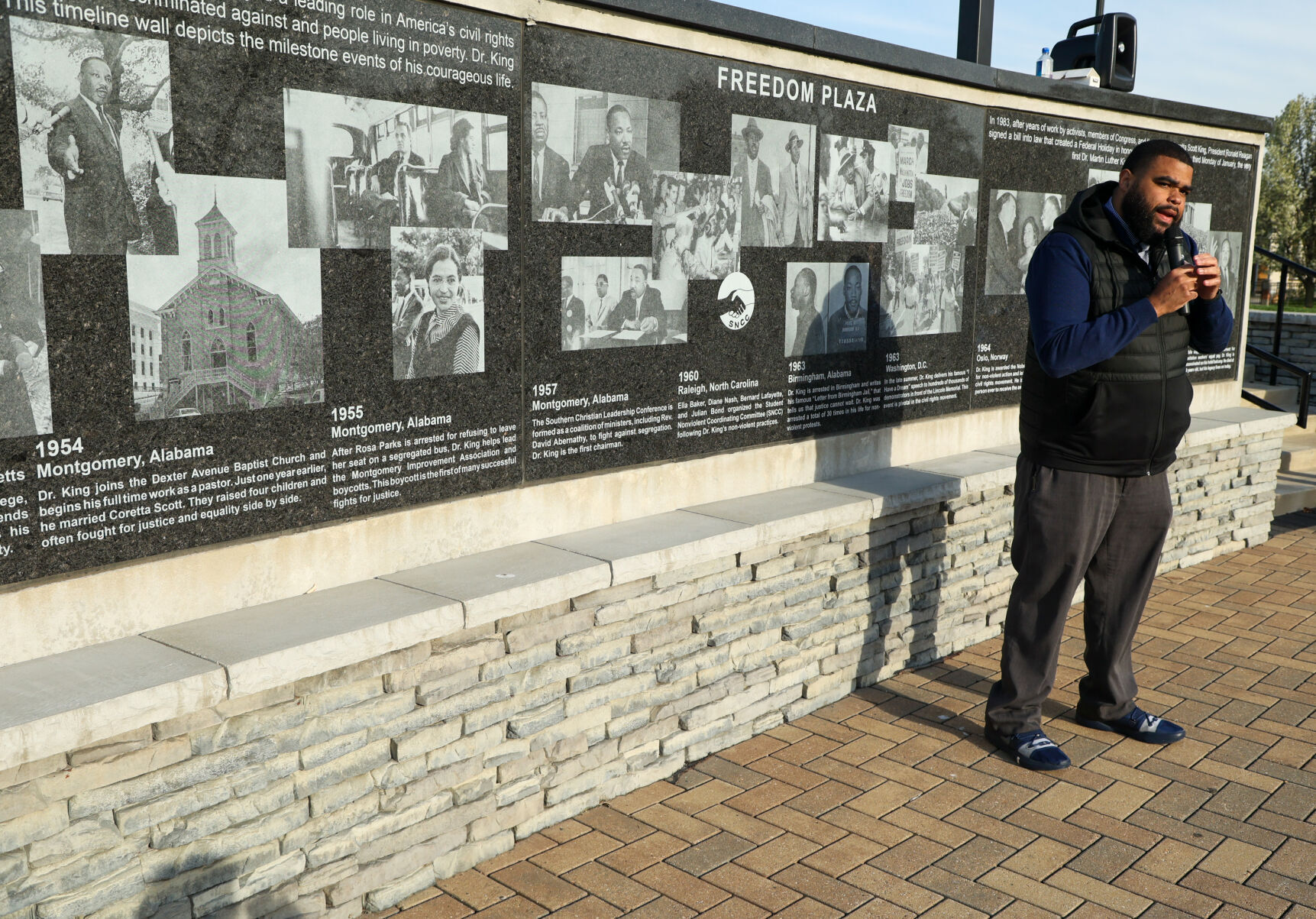 Peace and Prayer Walk through MLK park